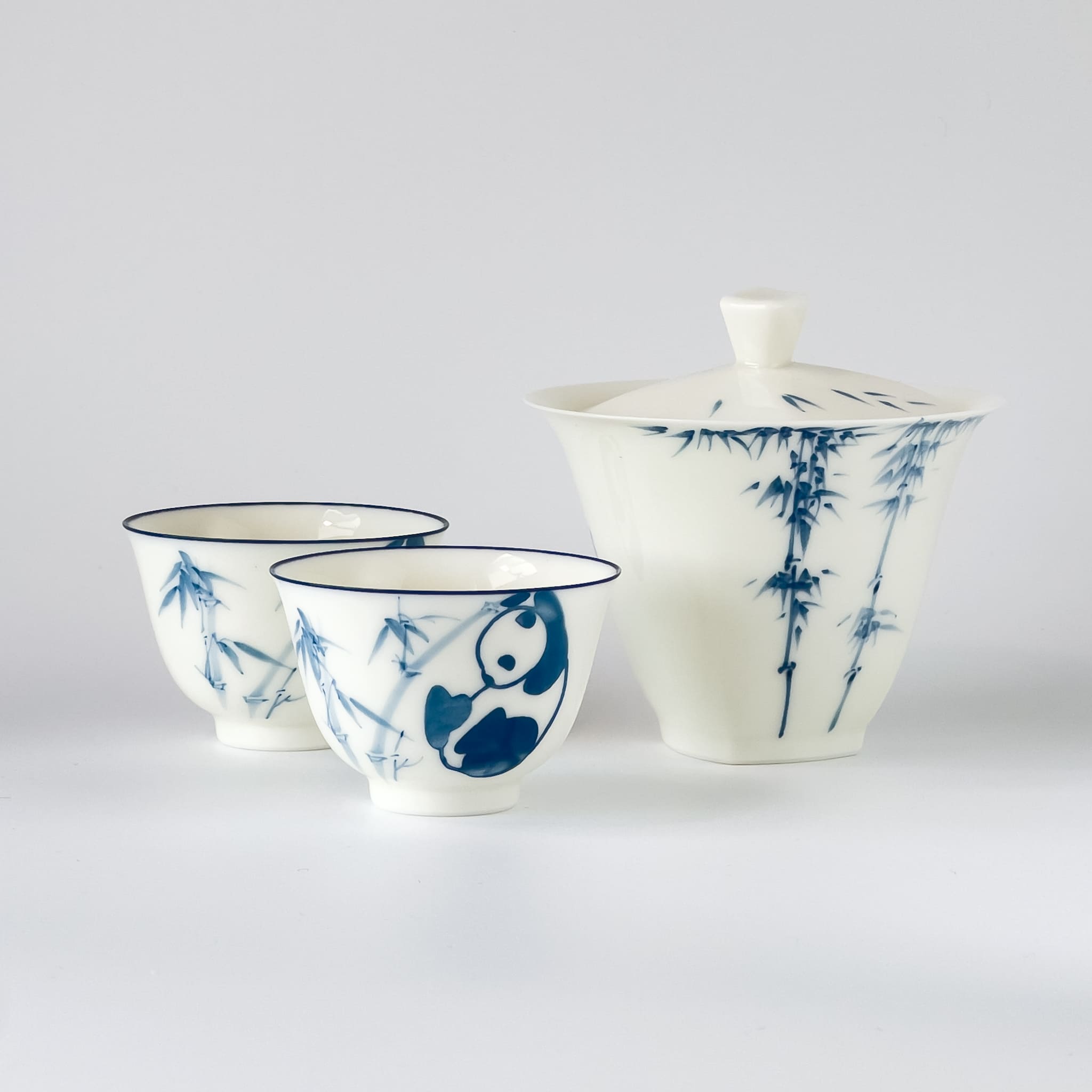 Blue And White Porcelain Teaware