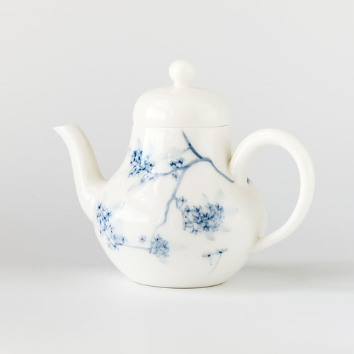Blue and White Porcelain Teapot